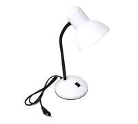 UNIVERSO - Lampada Da Scrivania Lumetto Snodabile Porta Lampadina E27 Lume Bianco - SPEDIZIONE GRATUITA