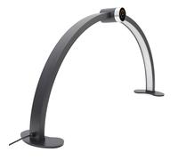 Lampada da scrivania Mezzaluna 27" LED dimmerabile da 40W con display orologio