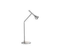Lampada Da Scrivania Moderna Diesis Metallo Cromo Led 6,5W 3000K