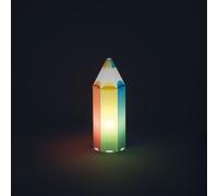 Lampada Da Scrivania Moderna Pin Pen Polilux ® Grafica Arcobaleno 1 Luce E27