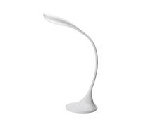 Lampada Da Scrivania Moderna Puddy Acrilico Bianco Led 4,5W 3000K
