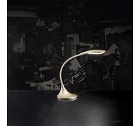 Lampada Da Scrivania Moderna Puddy Acrilico Oro Led 4,5W 3000K