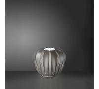 Lampada Da Scrivania Moderna Queen Polilux ® Argento E 1 Luce E27 D42Cm