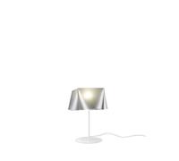 Lampada Da Scrivania Moderna Wanda Polilux ® Argento E Metallo 1 Luce E14