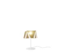 Lampada Da Scrivania Moderna Wanda Polilux ® New Gold E Metallo 1 Luce E14