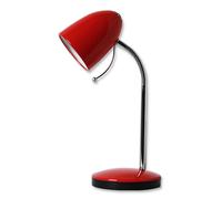 Aigostar Lampada Scrivania Tavolo E27 Classica Vintage Rossa Max 40W