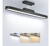 Lampada da Scrivania Senza Fili 2500mAh Luce LED Sottopensile LED Magnetica Controllo Touch Dimmerabile Luce Notturna Luce Scrivania Ricaricabile USB per Sottopensile, Cucina, Lettura, Lavorare