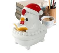 Lampada da Scrivania - Statuine Collezionabili In Resina,Luce Notturna Per La Lettura Dei Libri,Per Amanti Dei Libri E Lettori, Da Tavolo, Da Scrivania, Per Casa, Cucina, Soggiorno, Bagno, Festa