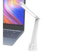 Lampada da Scrivania Studio,Lampada Per Scrivania Con Protezione Oculare - 3 Modi Regolabile Pieghevole Lanterna Per Lettura Banco Da Lavoro Camera Da Letto Dormitorio Universitario Studio A Casa E