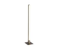 Lampada Da Scrivania Tribeca Acciaio Argento Policarbonato Bianco Led 9W Cct [EEK: A++]