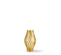 Lampada Da Scrivania-Ufficio Moderna Helios Polilux ® New Gold 1 Luce E14