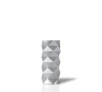 Lampada Da Scrivania-Ufficio Moderna Prisma Polilux ® Argento 1 Luce E27
