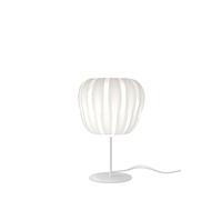 Lampada Da Scrivania-Ufficio Moderna Queen Polilux ® Bianco 1 Luce E14 H33Cm