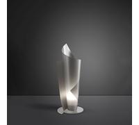 Lampada Da Scrivania-Ufficio Moderna Vela Polilux ® Argento E Metallo 1 Luce E27 [EEK: A++]