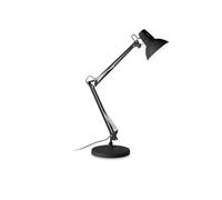 LAMPADA DA TAVOLO WALLY TL1 TOTAL BLACK