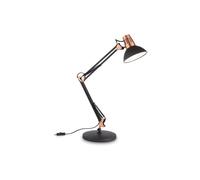 LAMPADA DA TAVOLO WALLY TL1 NERO RAME