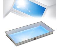 Lampada da soffitto 72 W per interni, temperatura del colore regolabile, simula i ritmi naturali di luce diurna per cantine, cucine, camere da letto, soggiorni