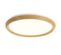 Lampada Da Soffitto A Filo Con Telecomando A LED Plafoniere Piatte Per Soggiorno E Camera Da Letto In Stile Wabi-sabi Apparecchio Di Illuminazione Minimalista Per Studio Con Venature Del Legno STVDEDG