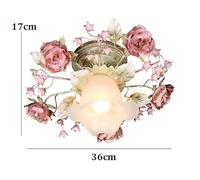 Lampada da soffitto a Filo in Stile Moderno di metà secolo - Lampada Rotonda a Basso Profilo da 16", Elegante lampadario Vicino al soffitto per Cucina, Bagno, Camera da Letto, Sala da Pranzo, Ufficio