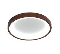 Lampada da soffitto a LED Color Noce con Montaggio a Filo, Moderna Lampada da soffitto con Montaggio Superficiale, Lampada da soffitto vicina, Bianco Freddo 6000K, Lampada minimali