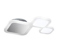 Lampada da soffitto a LED design illuminazione sala da pranzo faretto cromato lampada DIMMERABILE WOFI 9630.03.01.6000