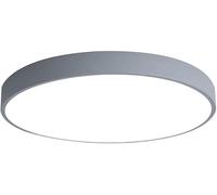 Lampada da soffitto a LED Industrial Simplicity - Lampada a Pannello Piatto Rotondo Ultrasottile per Cucina, Camera da Letto, Soggiorno, corridoio (Frassino, 11,8 Pollici) (Frassino 15,7 pol