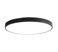 Lampada da soffitto a LED Industrial Simplicity - Lampada a Pannello Piatto Rotondo Ultrasottile per Cucina, Camera da Letto, Soggiorno, corridoio (Cenere, 11,8 Pollici) (Scuro 11,8 Pollici)