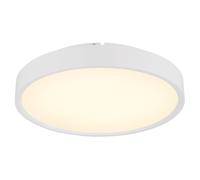 Lampada da soffitto a LED, luce notturna, dimmerabile, bianca, con telecomando, D 39 cm