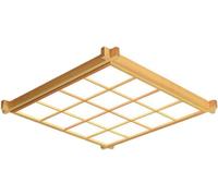 Lampada da soffitto a LED Vicino alle luci del soffitto Lampada da soffitto in Stile Giapponese con Tronco Quadrato Semplice - Lampada da soffitto Art