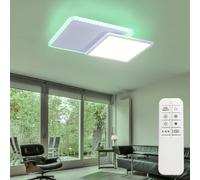 Lampada Da Soffitto A Luce Diurna Regolabile LED Con Telecomando RGB Dimmerabile [EEK: Non valutato]
