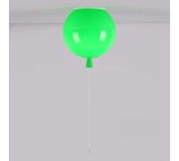 Lampada da soffitto a palloncino colorato per camera dei bambini Lampadario decorativo E27 con paralume in acrilico interruttore interno 35 cm perfetta per camere da letto di ragazzi e ragazze Lampada