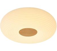Lampada da Soffitto Circolare da 24 W, Semplice, con Alloggiamento in PE Bianco, Corpo Lampada 3000 K/4000 K/6500 K, Dimmerabile, Regolabile, per Camera da Letto, Soggiorno, 35CM