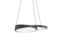 Lampada da soffitto Collezione OZ LED 38W luce calda 3000K nera Ideal Lux [EEK: A++]