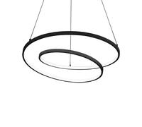 Ideal Lux OZ SP D80 ON-OFF NERO 4000K Mod. 342443 Lampada A Sospensione 1 Luce