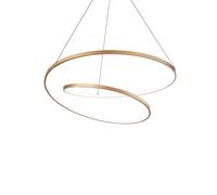 Ideal Lux OZ SP D80 ON-OFF OTTONE 4000K Mod. 342450 Lampada A Sospensione 1 Luce
