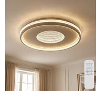 Lampada Da Soffitto Color Sabbia 3D Dimmerabile Con Funzione Memory D 51 Cm [EEK: E]