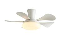 Lampada da soffitto con luci for ventilatori da soffitto for bambini | Fandelier LED in ferro da 34 pollici, timer a 6 velocità, regolazione reversibile, moda di alta qualità(Wit)