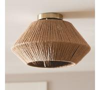 Lampada da Soffitto Corda Naturale Moksha