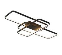 Lampada da soffitto dimmerabile a LED Lampada da Soggiorno con Telecomando Plafoniera Moderna e Minimalista Creativa in Metallo Acrilico Design Camera da Letto Ufficio Decorazione Sala Illuminazione