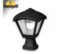 Lampada da Esterno FUMAGALLI Roby Nero Trasparente E27 IP55 60W
