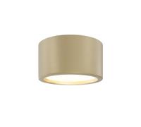 Lampada da Soffitto Hydra Oro Opaco in Alluminio, IP44, AC 220-240V, 15W. Ideale per cucina, sala, studio e camera da letto. Design elegante e moderno, perfetto per ogni ambiente.