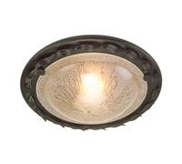 Lampada Da Soffitto In Metallo Oro Design A Foglia 30 Cm