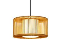 Lampada da soffitto in rattan intrecciato vintage fatta a mano, lanterna giapponese, lampada decorativa per sala da tè, balcone e illuminazione naturale per la casa