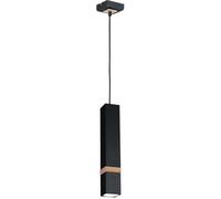 Lampada da Soffitto Interno Lampada a Sospensione GU10 Illuminazione da Soffitto - VIDAR NERO 1