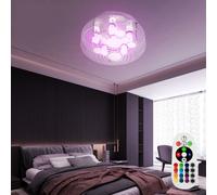 Lampada Da Soffitto Lampada Da Camera Con Telecomando Cambio Colore RGB LED [EEK: F]