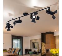 Lampada Da Soffitto Lampada Da Camera Nera LED Faretto Regolabile [EEK: F]