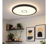 Briloner Plafoniera LED libera, Ø 29 cm, nero Briloner