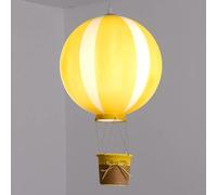Lampada da soffitto Lampadari a sospensione a forma di mongolfiera, Decorazione boutique Lampada a sospensione a soffitto per camera da letto per ragazzi/ragazze Paralume in acrilico, Lampada a