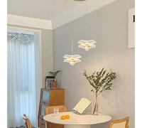 Lampada da soffitto, lampadario Decorativo di Lusso in Stile Francese, Atmosfera Romantica, Lampada da soffitto, Lampada a Sospensione in Acrilico Altamente Traslucido, lampadario Regolabile Inter