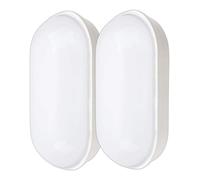LAMPADA DA SOFFITTO LED 20W 2200LM PLAFONIERA OVALE LUCE CANTINA